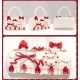 Mademoiselle Pearl Strawberry Handbag(Reservation/3 Colours/Full Payment Without Shipping)